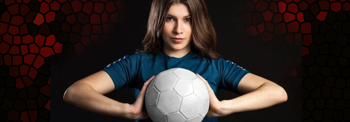 Chiropractic Ellicott City MD Young Woman With Soccer Ball